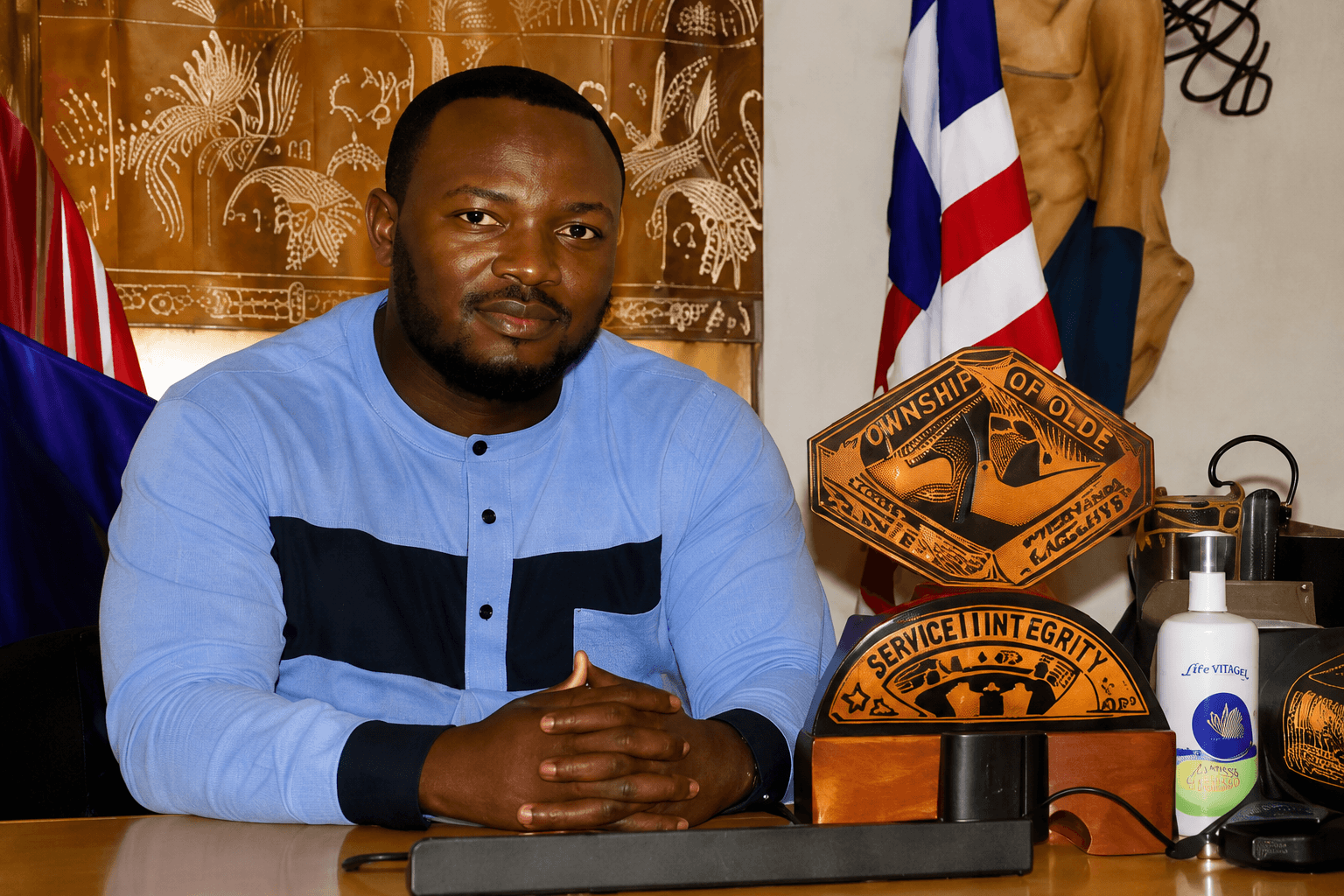 Township Commissioner of Oldest Congo Town